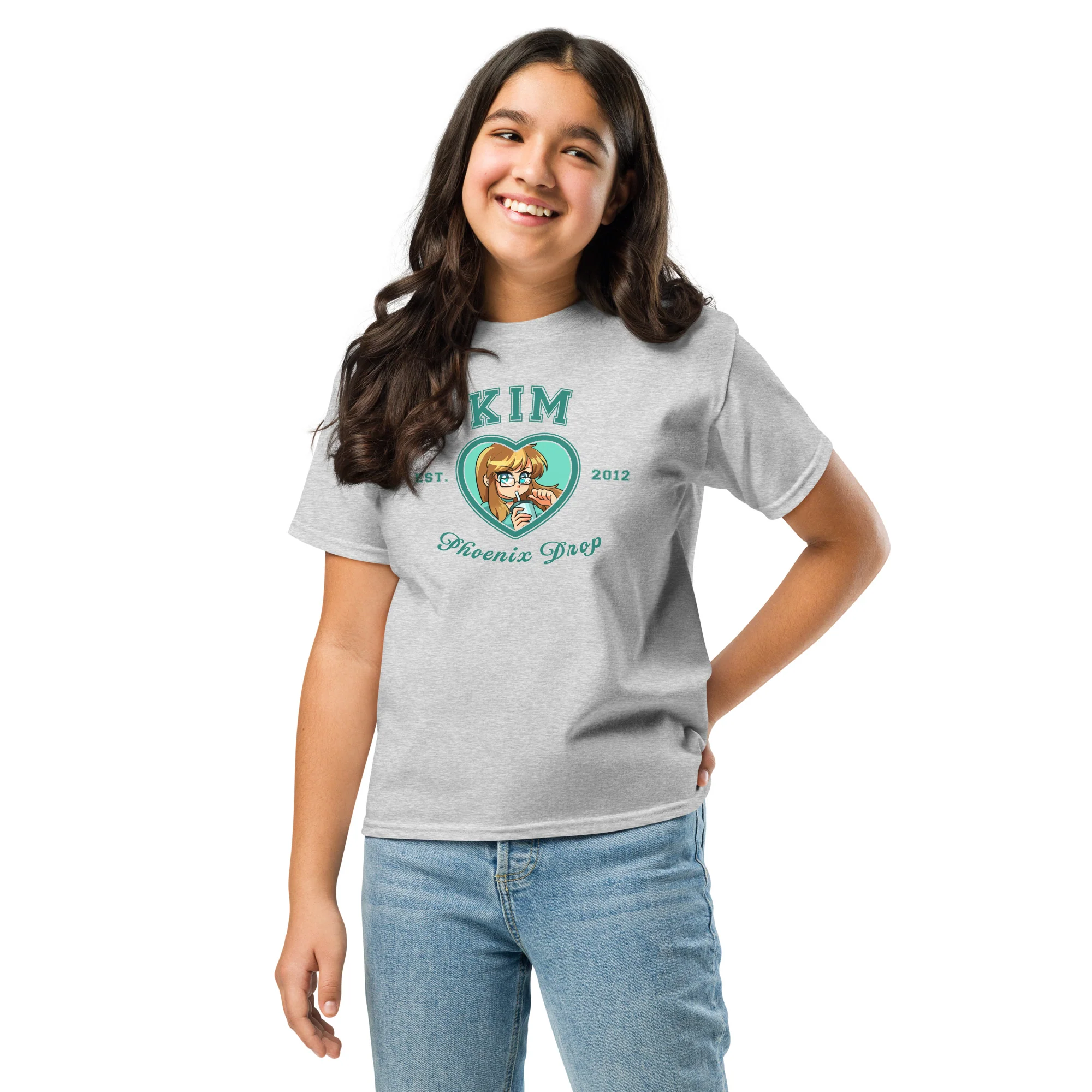 Kim Phoenix Drop Varsity Tee - Youth Sizes - Image 2