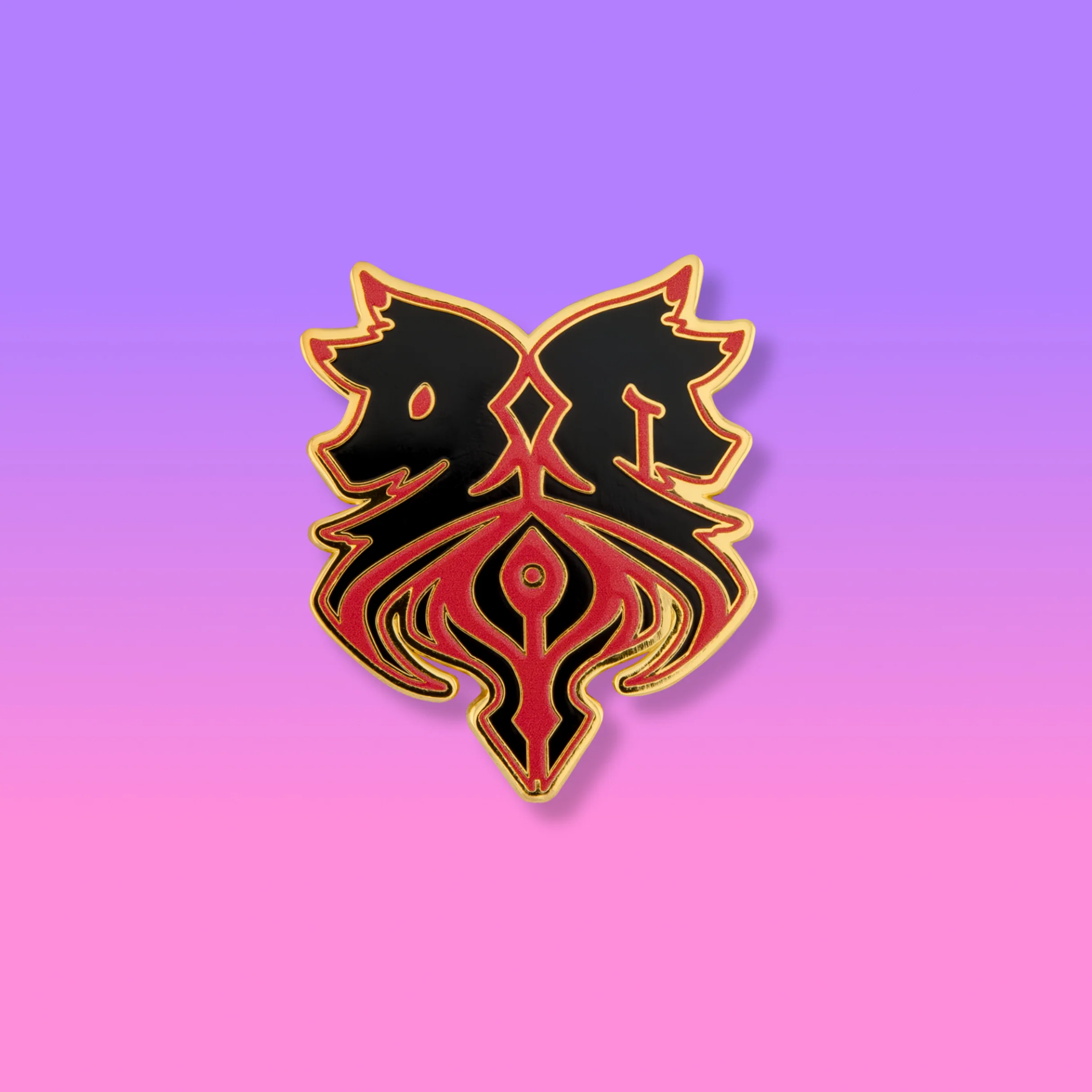 Lycan Crest Enamel Pin - Image 2
