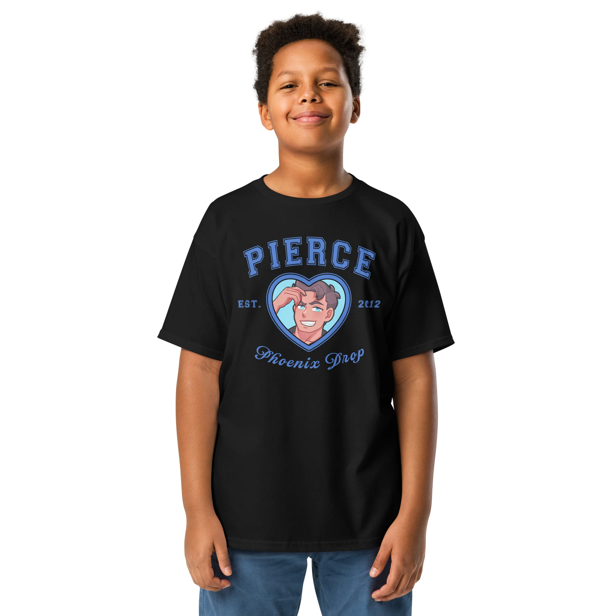 Pierce Phoenix Drop Varsity Tee - Youth Sizes - Image 2